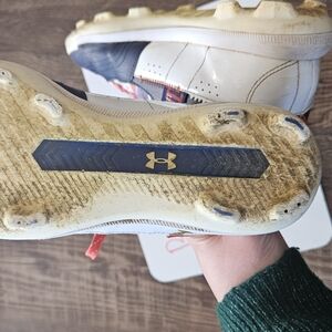 Under Armour White and Blue Sneakers for Casual Wear
